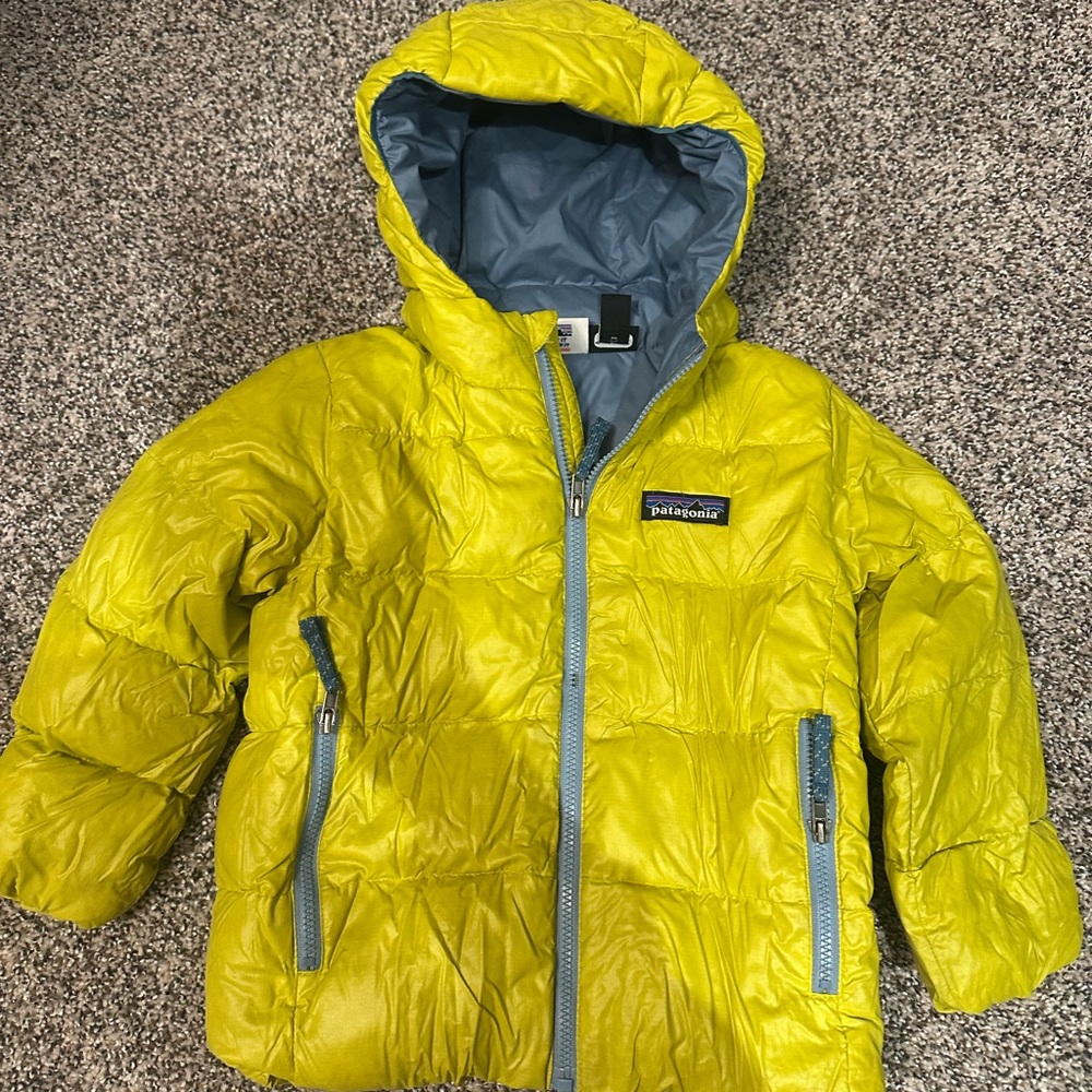 Patagonia Kids' Light Blue Puffer Jacket